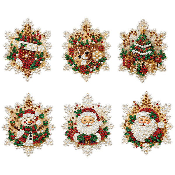 🎄 55% off for a limited time 🎁 DIY paintable hanging Christmas ornament set