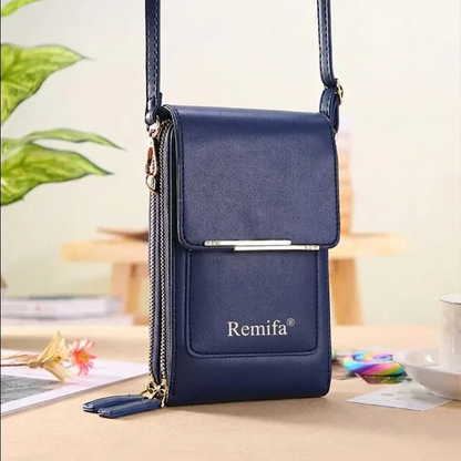 🔥 Last 3 Hours: 50% Off | 2026 New Arrival – Minimalist & Elegant Men's & Women's Touchscreen Crossbody Phone Wallet with Anti-Theft Protection