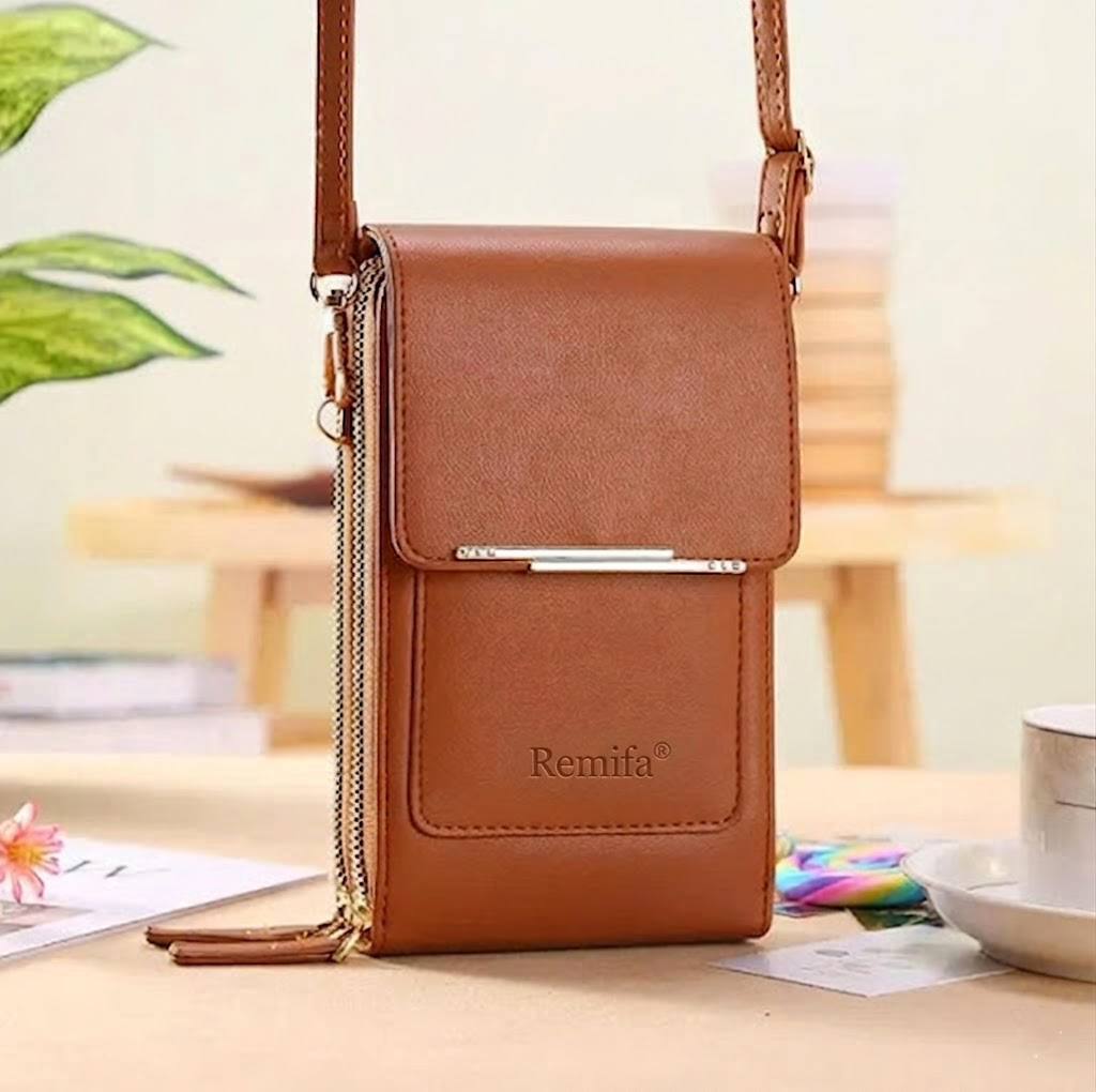 🔥 Last 3 Hours: 50% Off | 2026 New Arrival – Minimalist & Elegant Men's & Women's Touchscreen Crossbody Phone Wallet with Anti-Theft Protection