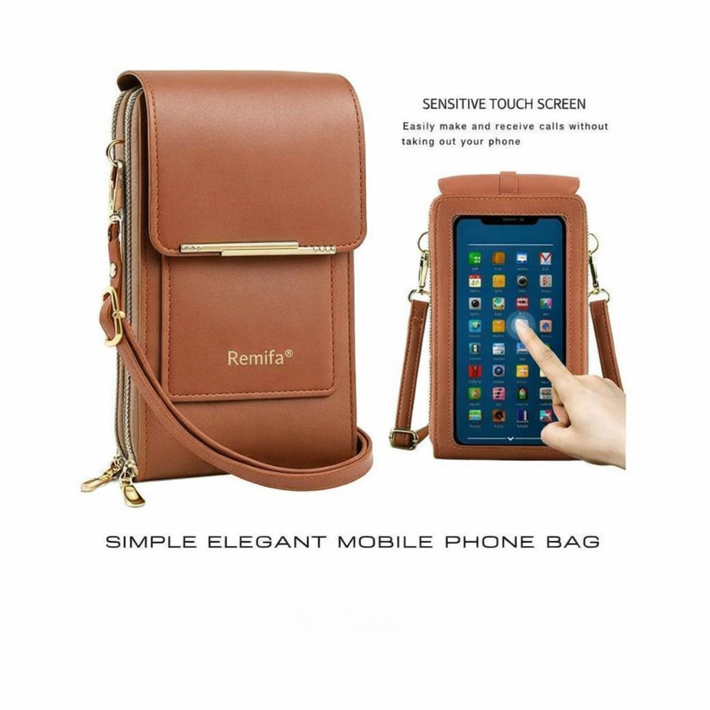 🔥 Last 3 Hours: 50% Off | 2026 New Arrival – Minimalist & Elegant Men's & Women's Touchscreen Crossbody Phone Wallet with Anti-Theft Protection