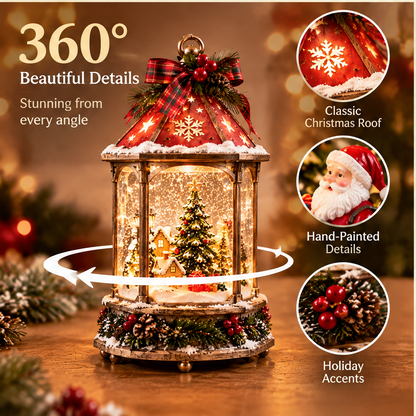 🤶ZEOTIVA Magical Christmas Snow Globe Water Lantern