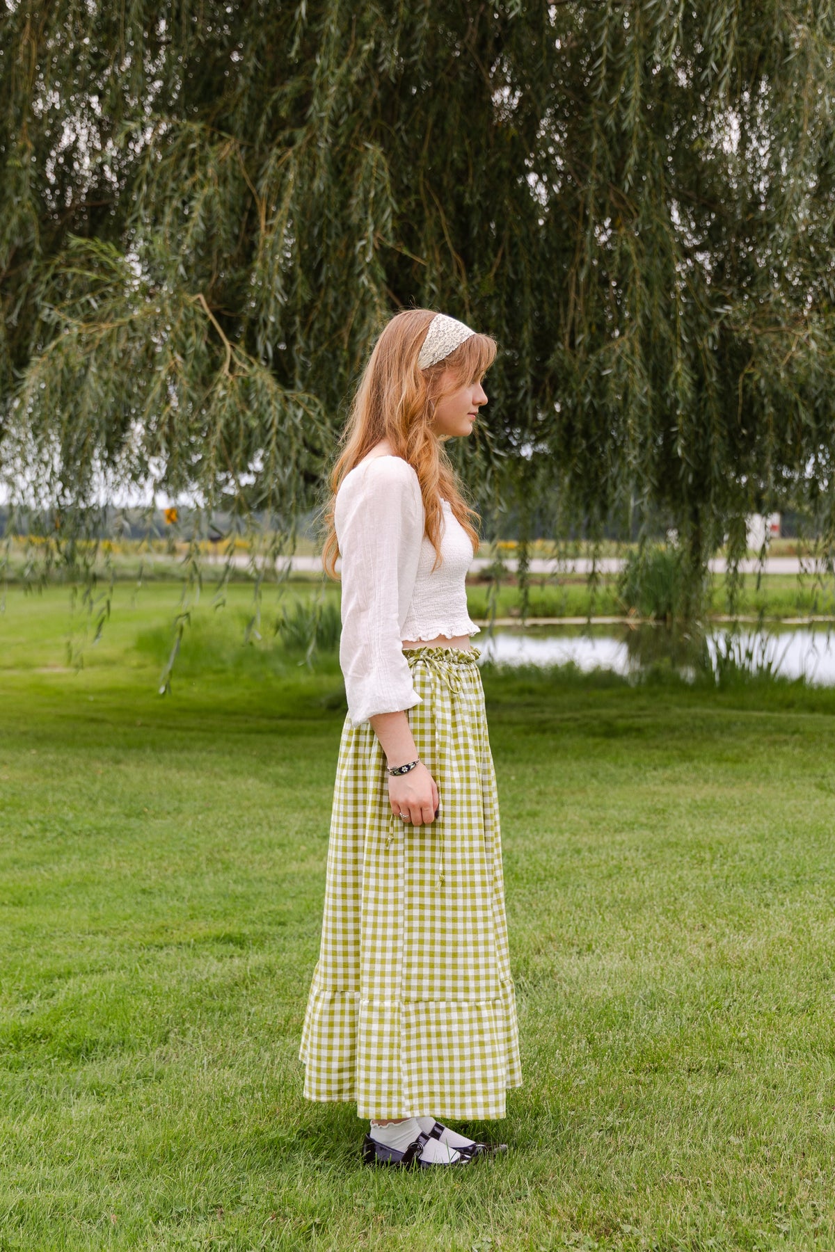 ZEOVITA Adjustable Waist Maxi Skirt 👗
