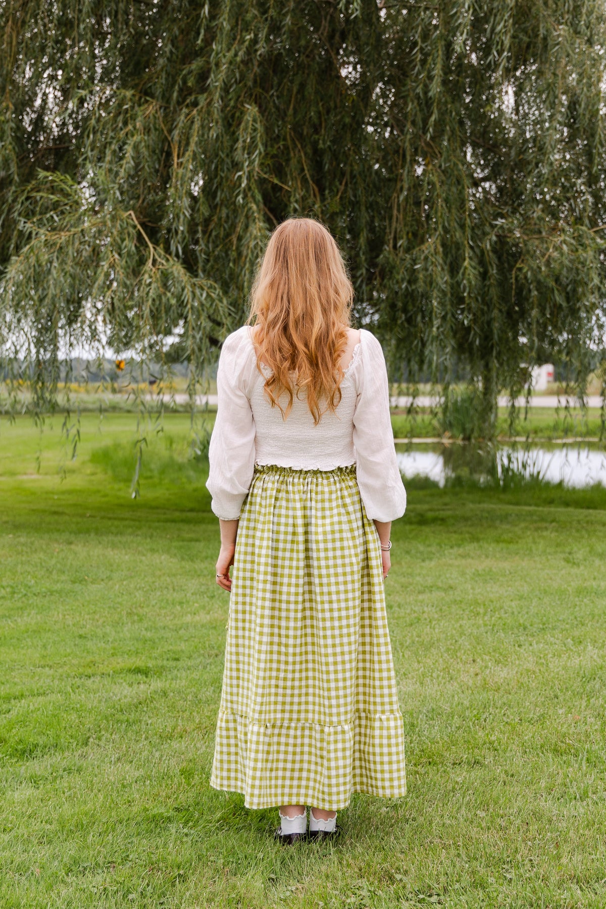 ZEOVITA Adjustable Waist Maxi Skirt 👗