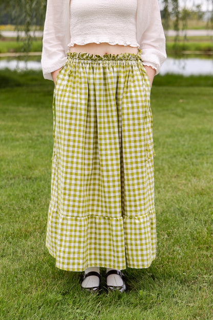 ZEOVITA Adjustable Waist Maxi Skirt 👗