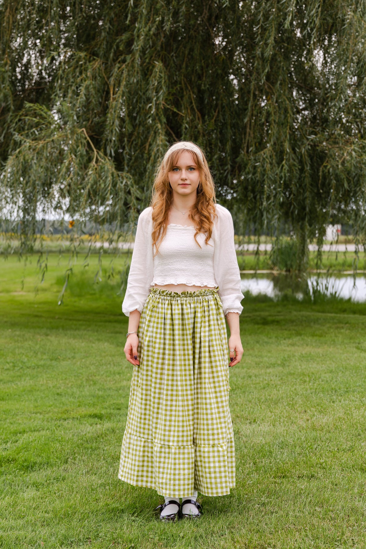 ZEOVITA Adjustable Waist Maxi Skirt 👗