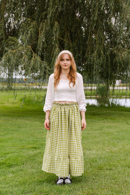 ZEOVITA Adjustable Waist Maxi Skirt 👗