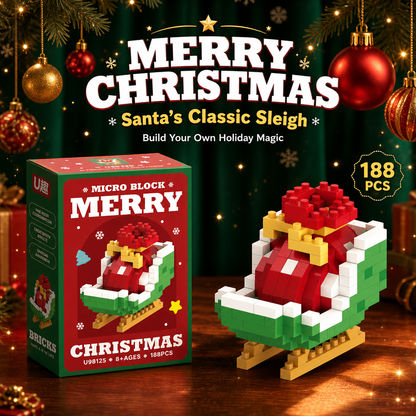 🎄 Christmas Mini Building Blocks Set – ✨Holiday Character Collection