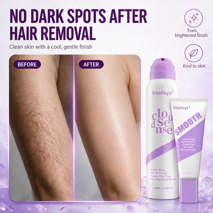 🔥🔥𝐕𝐢𝐭𝐚𝐥𝐢𝐬𝐲𝐬® Gentle Hair Removal Cream for Sensitive Skin — Hypoallergenic Formula, Fast-Acting Hair Removal, Suitable for Men and Women, Also Ideal for Hair Removal Around Intimate Areas
