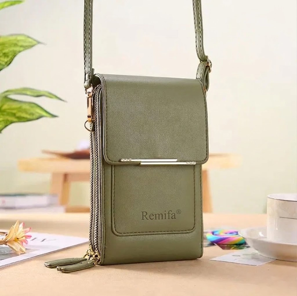 🔥 Last 3 Hours: 50% Off | 2026 New Arrival – Minimalist & Elegant Men's & Women's Touchscreen Crossbody Phone Wallet with Anti-Theft Protection