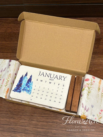✨Early Holiday Sale 80% OFF🌱🌹Eco-Friendly Plantable “Timeless” Seed Calendar 2027
