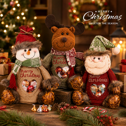🎉🎅Christmas gift bags with zipper closure🎁🎄
