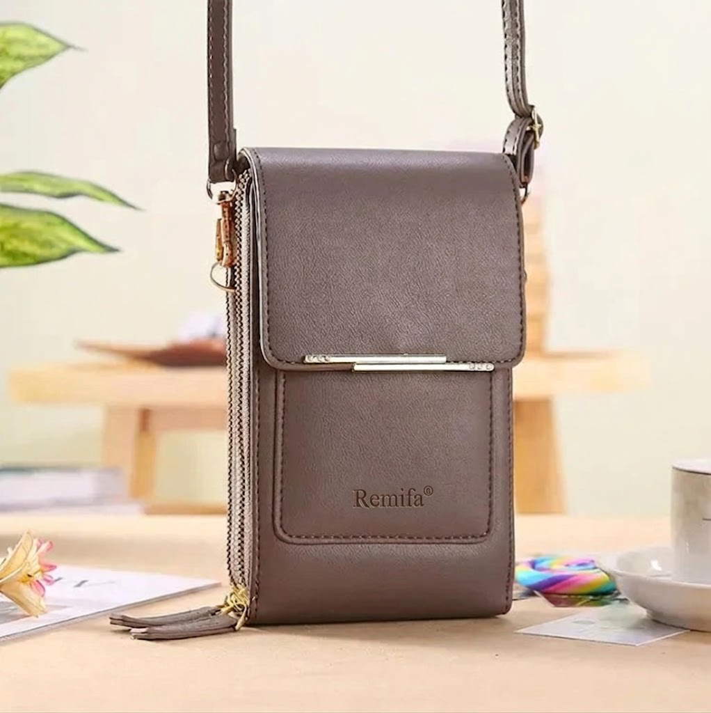 🔥 Last 3 Hours: 50% Off | 2026 New Arrival – Minimalist & Elegant Men's & Women's Touchscreen Crossbody Phone Wallet with Anti-Theft Protection