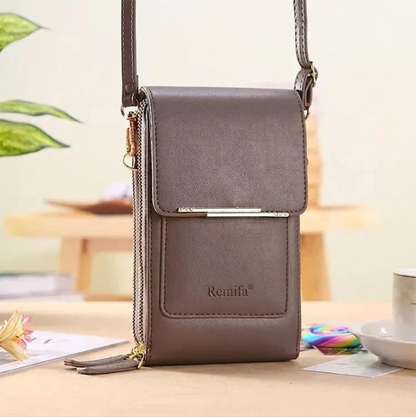 🔥 Last 3 Hours: 50% Off | 2026 New Arrival – Minimalist & Elegant Men's & Women's Touchscreen Crossbody Phone Wallet with Anti-Theft Protection
