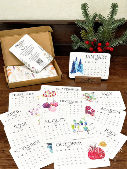 ✨Early Holiday Sale 80% OFF🌱🌹Eco-Friendly Plantable “Timeless” Seed Calendar 2027