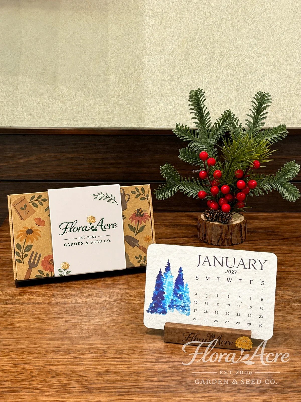 ✨Early Holiday Sale 80% OFF🌱🌹Eco-Friendly Plantable “Timeless” Seed Calendar 2027