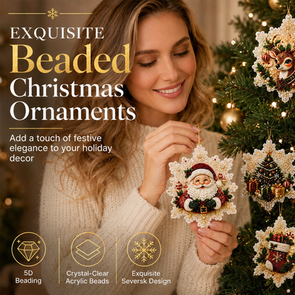 🎄 55% off for a limited time 🎁 DIY paintable hanging Christmas ornament set